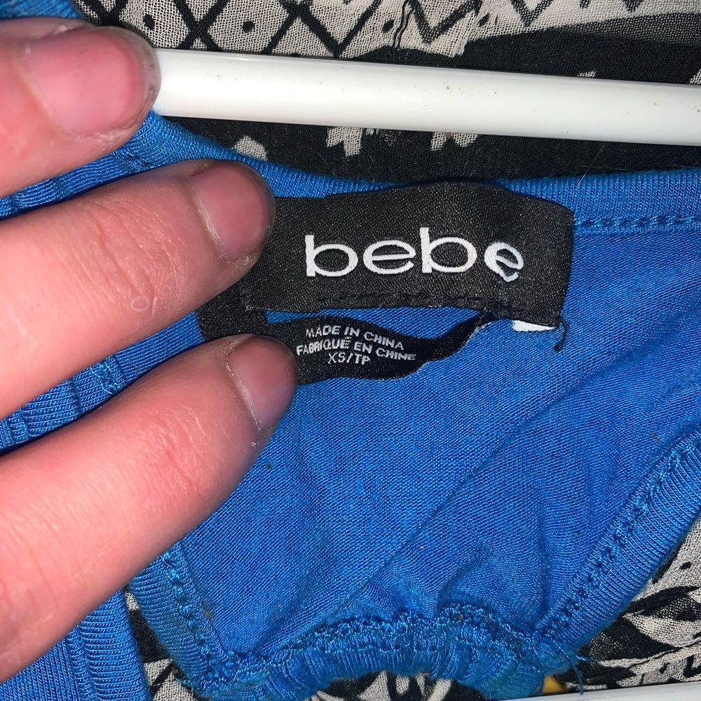 Bebe Blue Tank - Picture 6 of 6